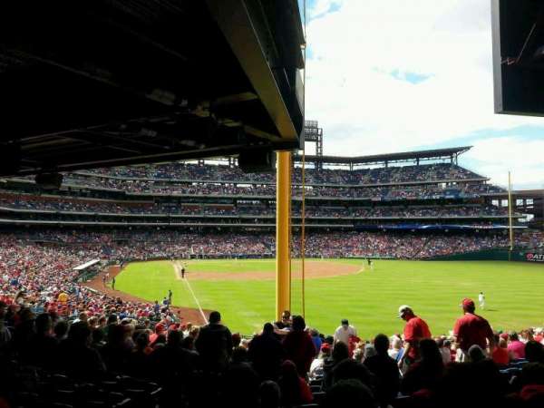Citizens Bank Park, section: 107, row: 20, seat: 9