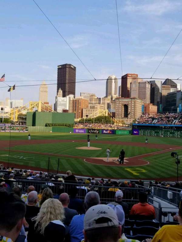 PNC Park, section: 117, row: k, seat: 18