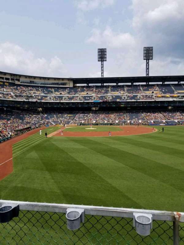 PNC Park, section: 144, row: b, seat: 9