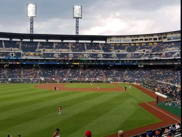 PNC Park, section: 235, row: r, seat: 1