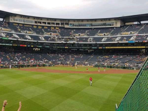 PNC Park, section: 141, row: l, seat: 1