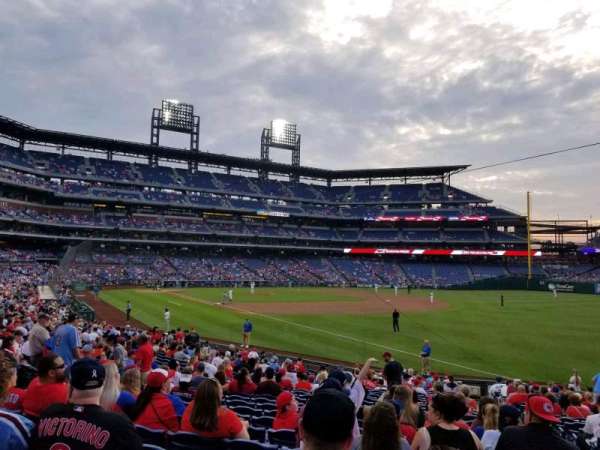 Citizens Bank Park, section: 110, row: 25, seat: 2
