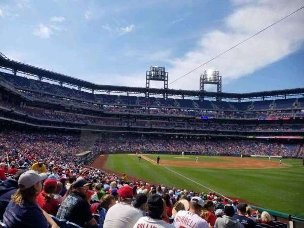 Citizens Bank Park, section: 108, row: 23, seat: 18