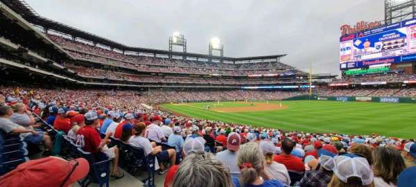 Citizens Bank Park, section: 110, row: 27, seat: 13