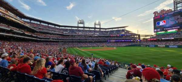 Citizens Bank Park, section: 108, row: 26, seat: 18