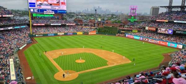 Citizens Bank Park, section: 319, row: 6, seat: 7