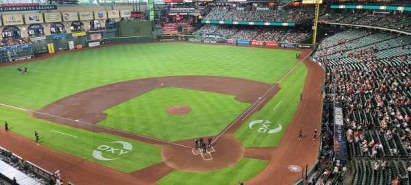 Daikin Park, section: 318, row: 1, seat: 1