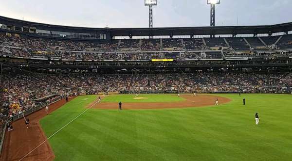 PNC Park, section: 144, row: b, seat: 16