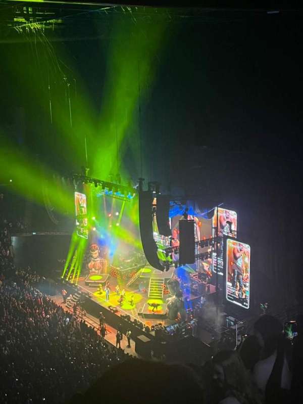 The O2, London, section: 420, row: L, seat: 921