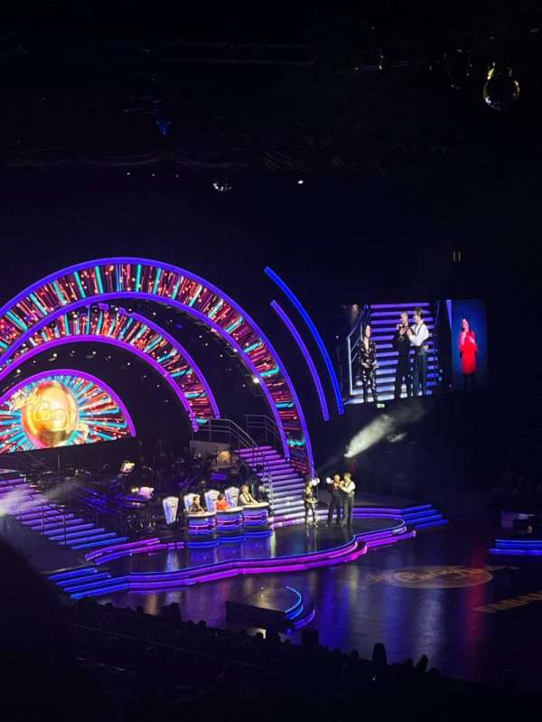 The O2, London, section: 103, row: X, seat: 106