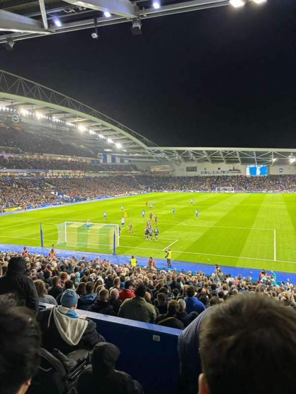 American Express Stadium, section: S1C, row: Z, seat: 60