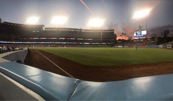 Dodger Stadium, section: 48FD, row: AA, seat: 4