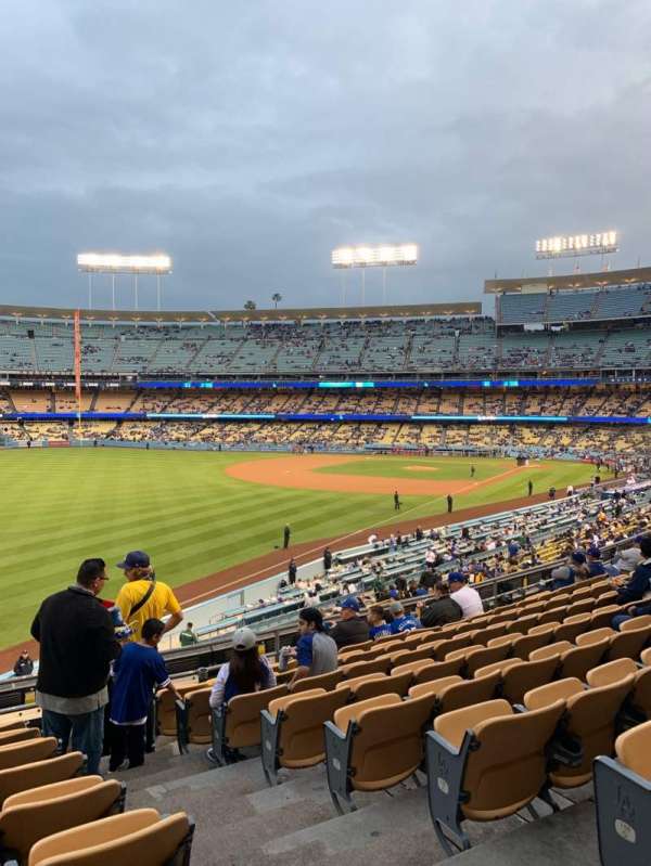Dodger Stadium, section: 161LG, row: J, seat: 2