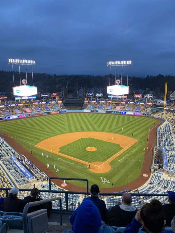 Dodger Stadium, section: 3TD, row: F, seat: 18