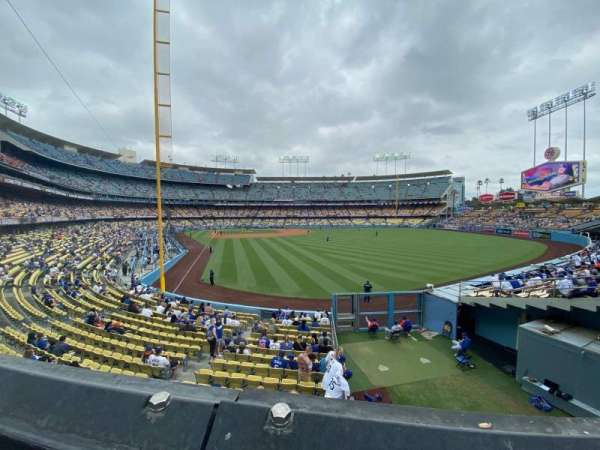 Dodger Stadium, section: 168LG, row: A, seat: 8
