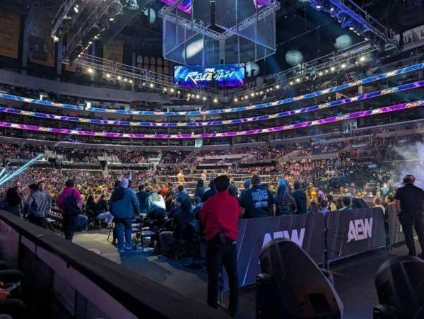 Crypto.com Arena, section: 119, row: 1, seat: 3