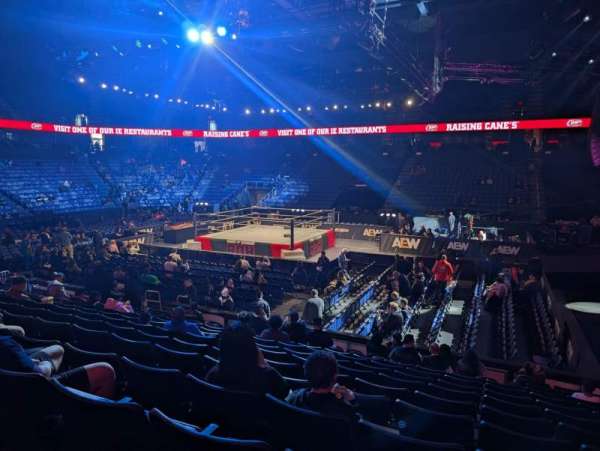 Toyota Arena, section: 104, row: L, seat: 3