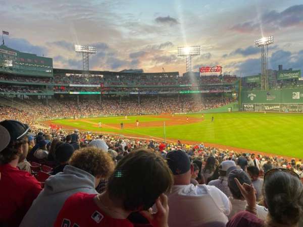 Fenway Park, section: Right Field Box 94, row: XX, seat: 19