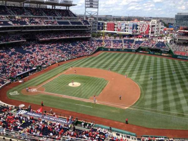 Nationals Park, section: 420, row: A, seat: 13