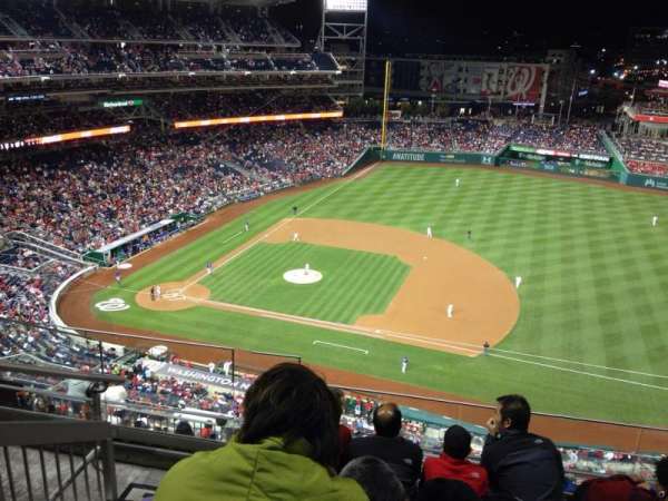 Nationals Park, section: 420, row: E, seat: 25