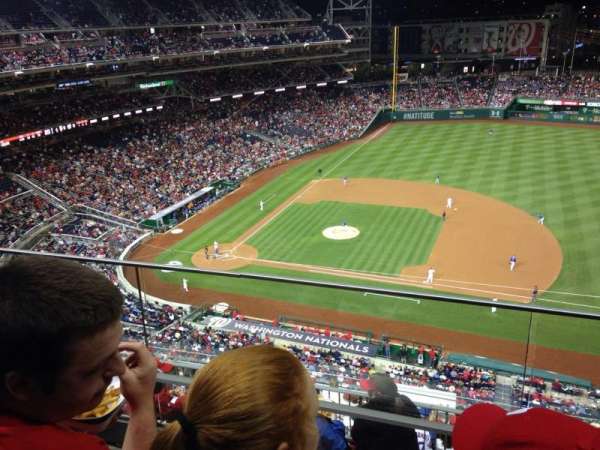 Nationals Park, section: 419, row: B, seat: 3