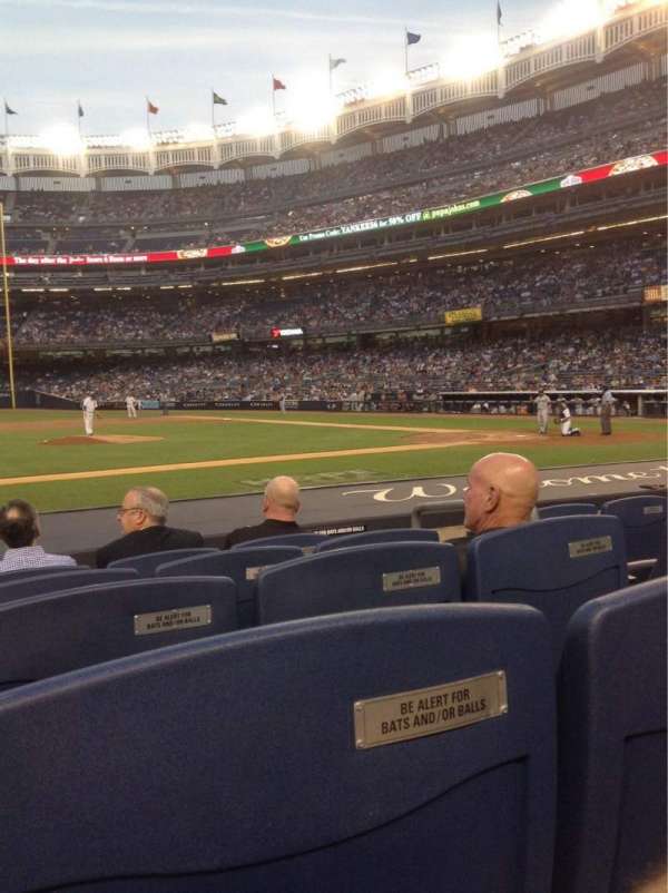 Yankee Stadium, section: 024B, row: 5, seat: 3