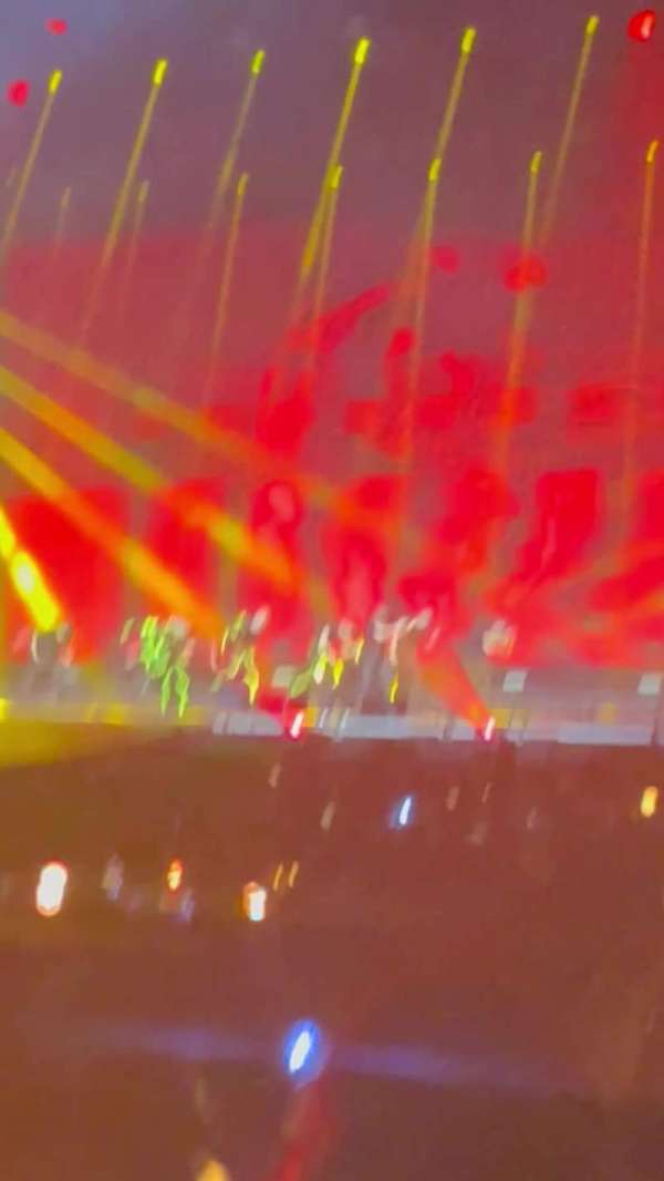 United Center, section: 101, row: 4, seat: 5
