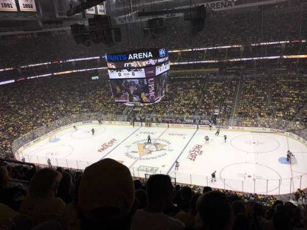 PPG Paints Arena, section: 217, row: K, seat: 17