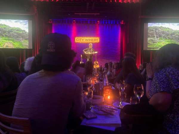 City Winery, Pittsburgh, section: 164, seat: D