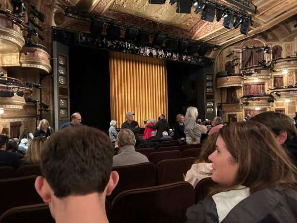 Winter Garden Theatre, section: Orchestra L, row: R, seat: 19