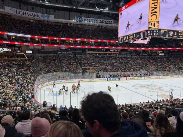 PPG Paints Arena, section: 115, row: X, seat: 9