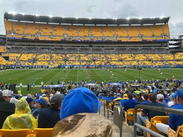 Acrisure Stadium, section: 133, row: Z, seat: 1