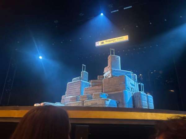 Longacre Theatre, section: Orchestra C, row: B, seat: 102