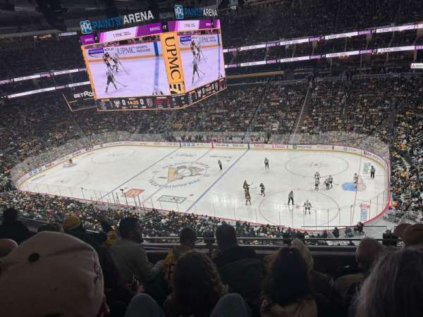 PPG Paints Arena, section: 217, row: D, seat: 4