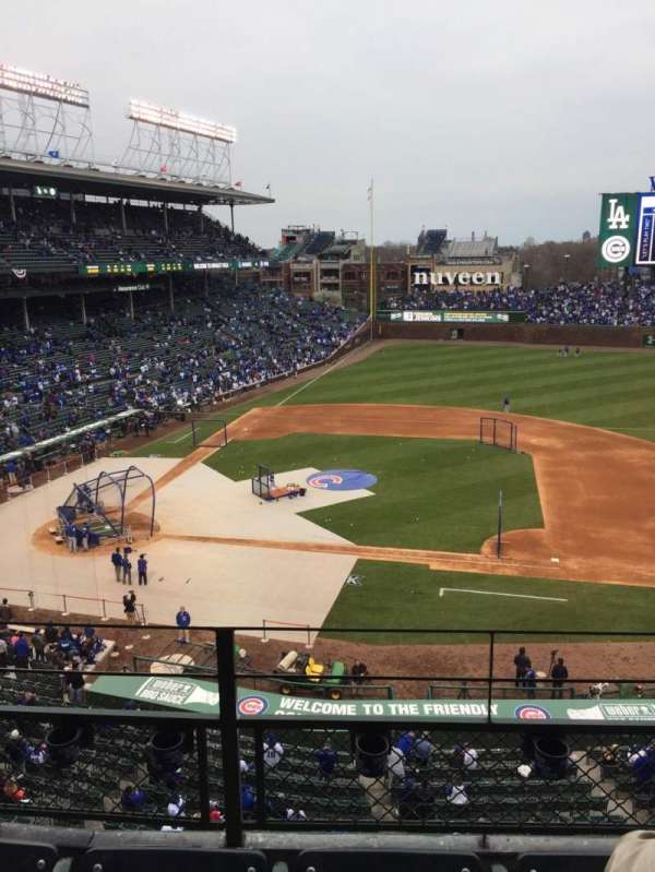 Wrigley Field, section: 324R, row: 3, seat: 6