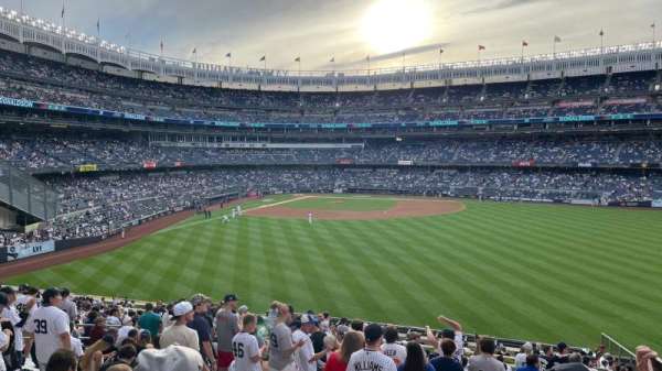 Yankee Stadium, section: 203, row: 21W, seat: 5