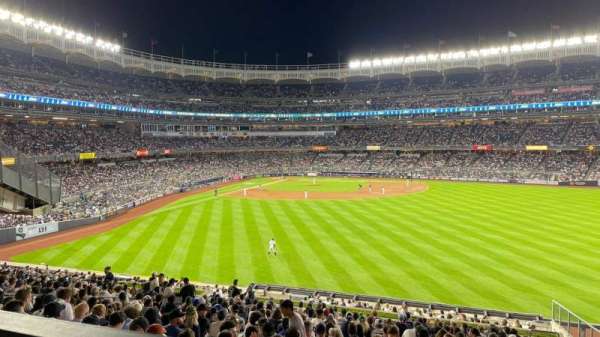 Yankee Stadium, section: 203, row: 21W, seat: 5