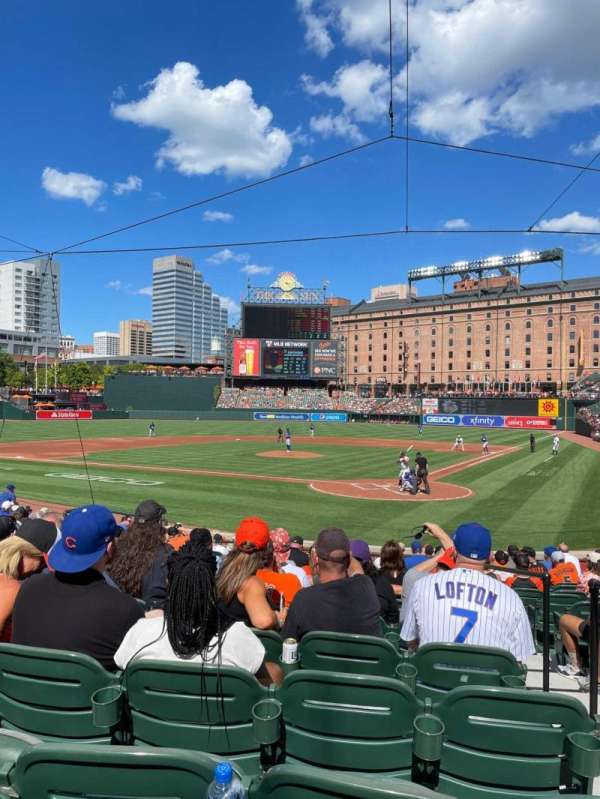 Oriole Park at Camden Yards, section: 42, row: 17, seat: 2