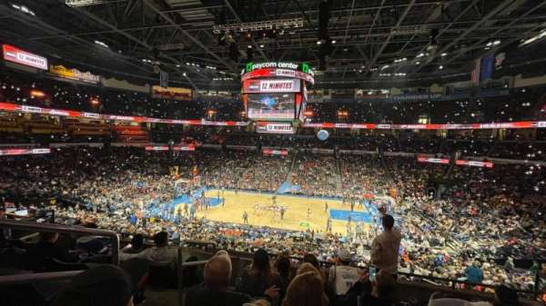 Paycom Center, section: 222, row: E, seat: 17