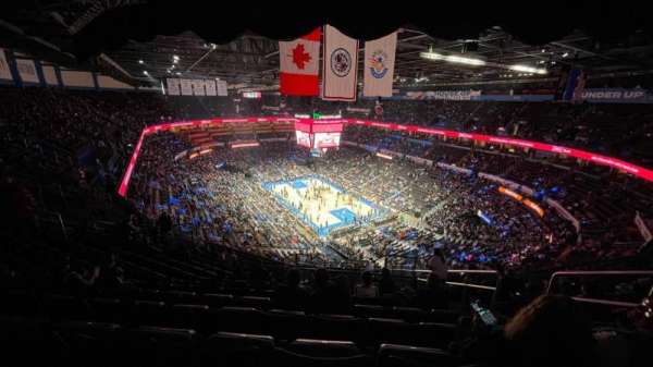 Paycom Center, section: 319, row: P, seat: 5