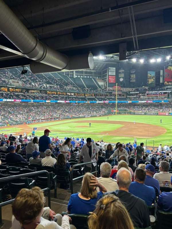 Chase Field, section: 114, row: 39, seat: 23