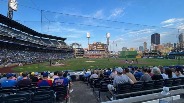 PNC Park, section: 113, row: A, seat: 2