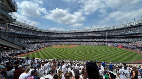 Yankee Stadium, section: 203, row: 21W, seat: 6
