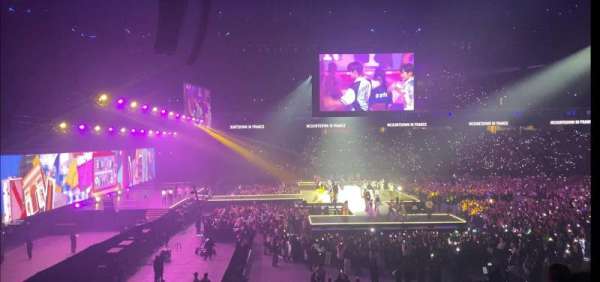 Paris La Défense Arena, section: 104, row: 27, seat: 24