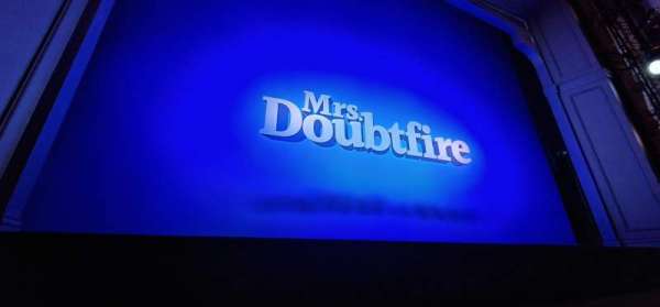 Shaftesbury Theatre, section: Stalls, row: B, seat: 23