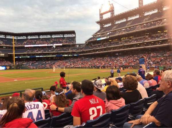 Citizens Bank Park, section: 132, row: 7, seat: 7
