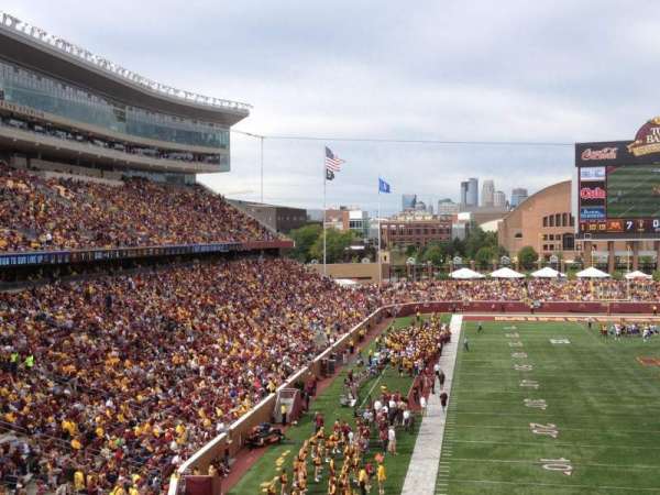 Huntington Bank Stadium, section: 228