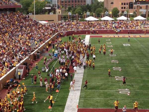 Huntington Bank Stadium, section: 228