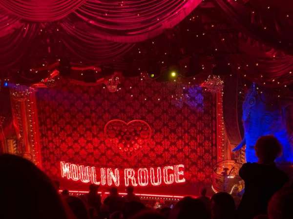 Al Hirschfeld Theatre, section: Mezzanine R, row: S, seat: 14