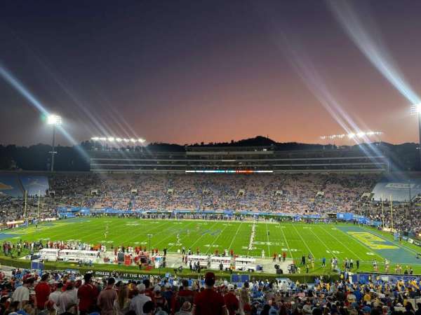 Rose Bowl, section: 5-H, row: 59, seat: 117